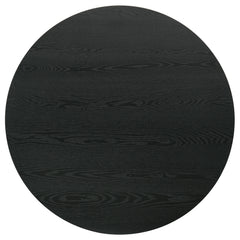 Hamlyn 43-inch Round Wood Counter Height Dining Table Black