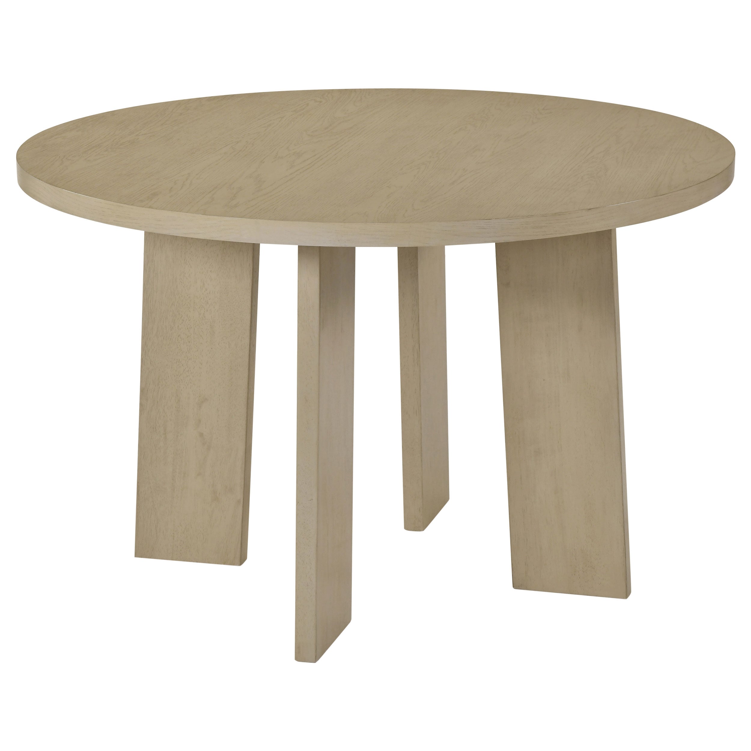 Best Furniture Outlet - Coaster - Strouse 47-inch Round Wood Dining Room Table Natural Oak - 193940NAT