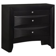 Best Furniture Outlet - Coaster - Briana 2-drawer Nightstand Black - 200702
