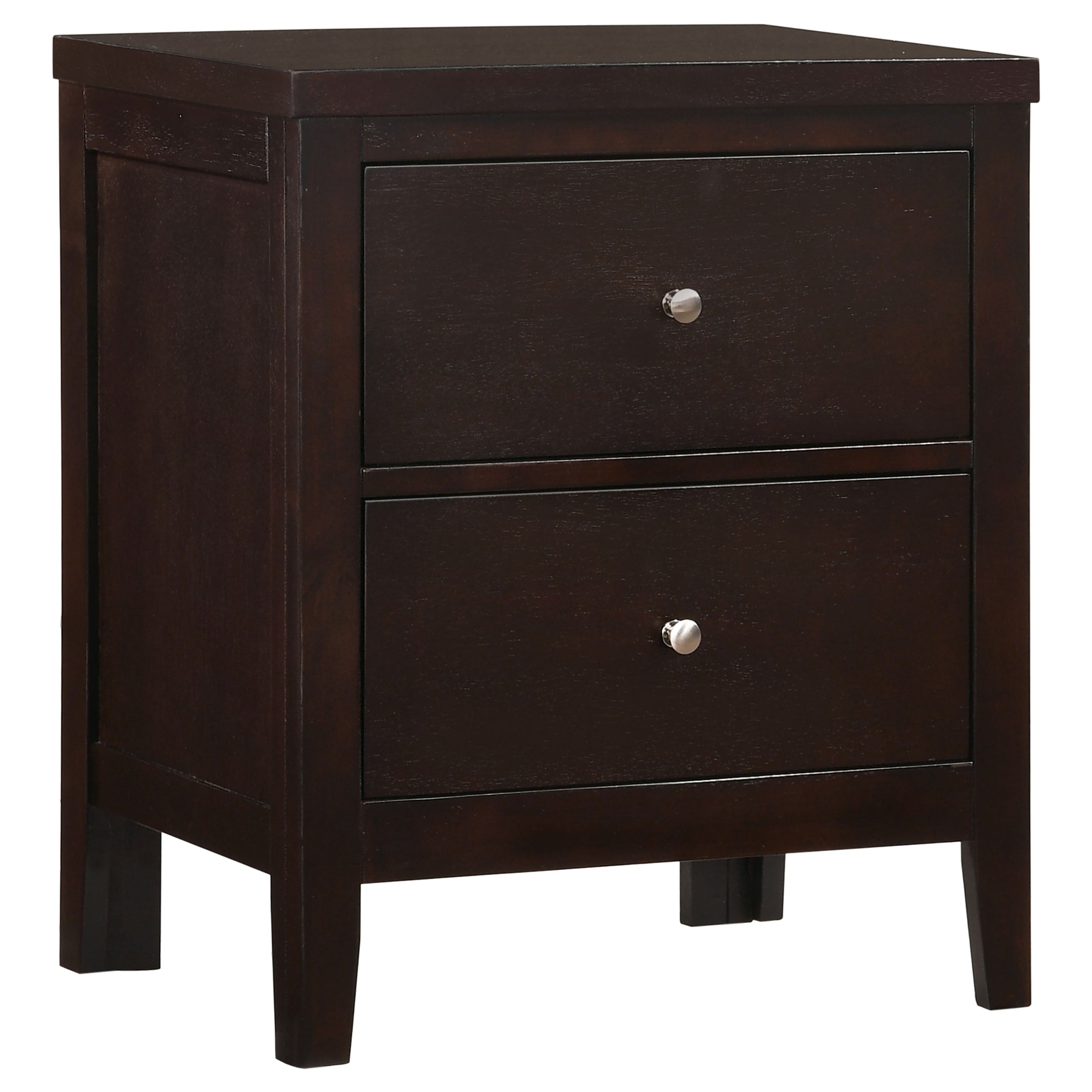Best Furniture Outlet - Coaster - Carlton 2-drawer Nightstand Cappuccino - 202092