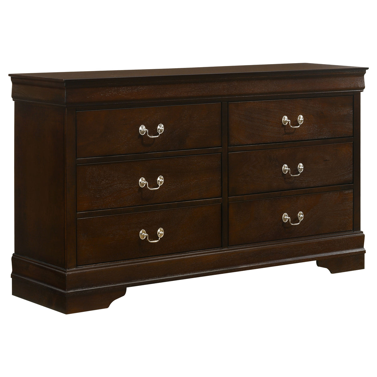 Best Furniture Outlet - Coaster - Louis Philippe 6-drawer Dresser Cappuccino - 202413