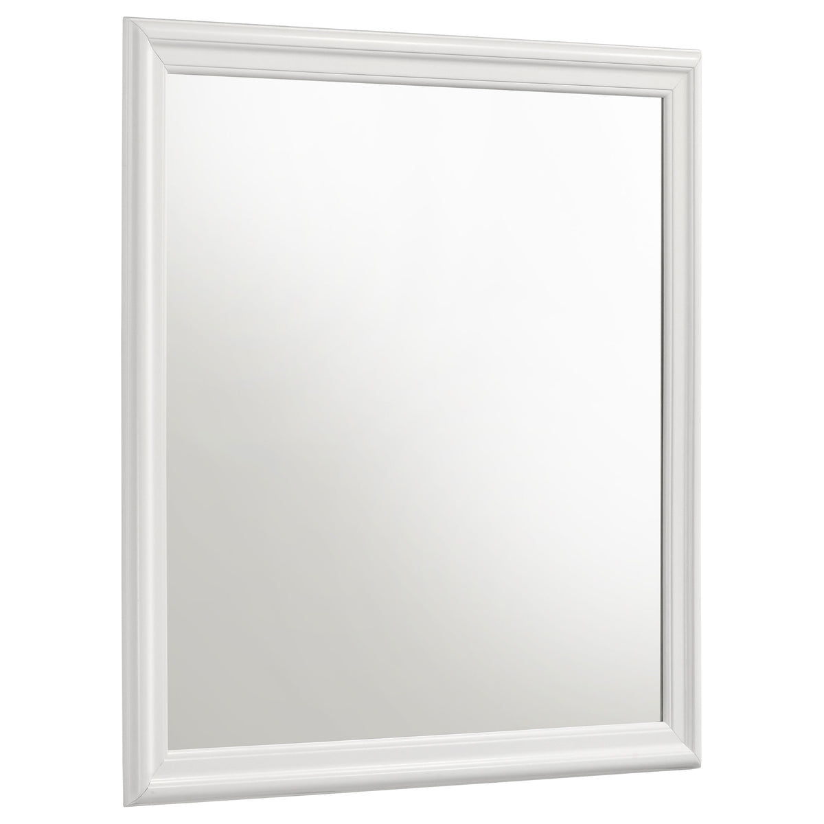 Best Furniture Outlet - Coaster - Louis Philippe Dresser Mirror White - 202444
