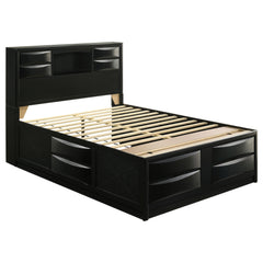 Best Furniture Outlet - Coaster - Briana Wood Queen Storage Bookcase Bed Black - 202701Q