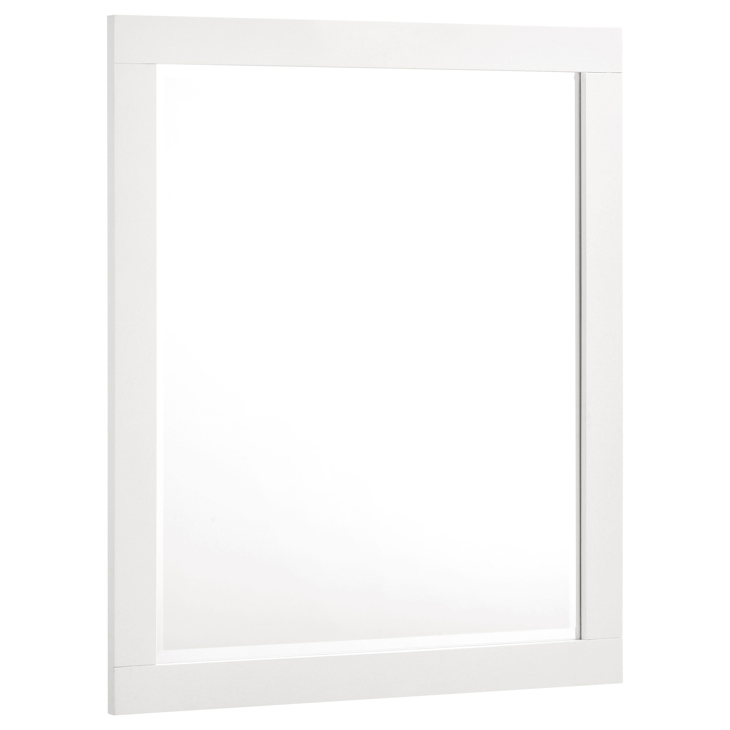 Best Furniture Outlet - Coaster - Jessica Dresser Mirror Snow White - 202994