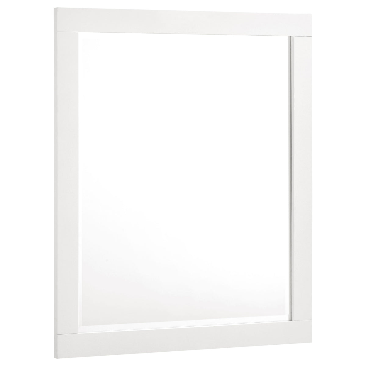 Best Furniture Outlet - Coaster - Jessica Dresser Mirror Snow White - 202994