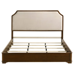 Garland 58-inch Eastern King Panel Bed Cream Brown Cherry