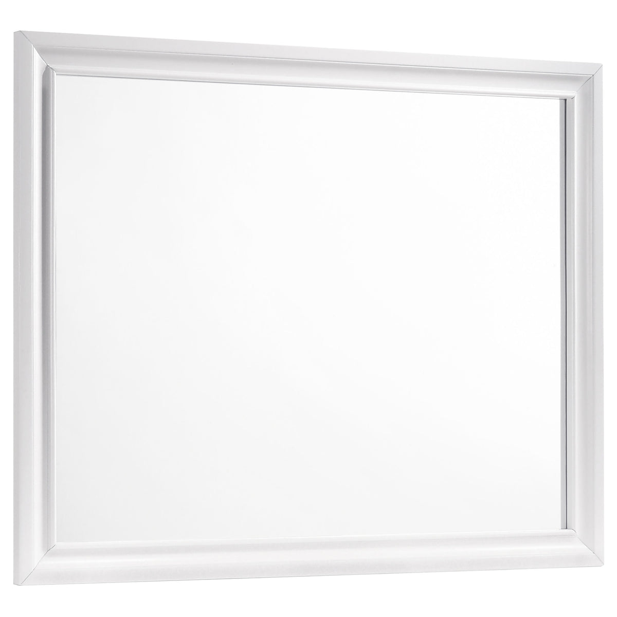 Best Furniture Outlet - Coaster - Barzini Dresser Mirror White - 205894