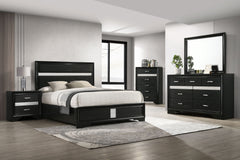 Best Furniture Outlet - Coaster - Miranda 4-piece Queen Bedroom Set Black - 206360Q-S4
