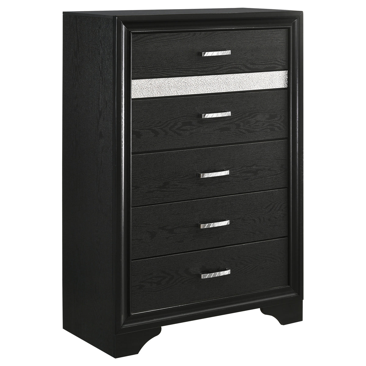 Best Furniture Outlet - Coaster - Miranda 6-drawer Bedroom Chest Black - 206365