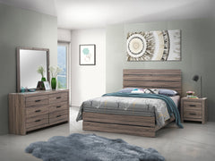 Best Furniture Outlet - Coaster - Brantford 4-piece Queen Bedroom Set Barrel Oak - 207041Q-S4