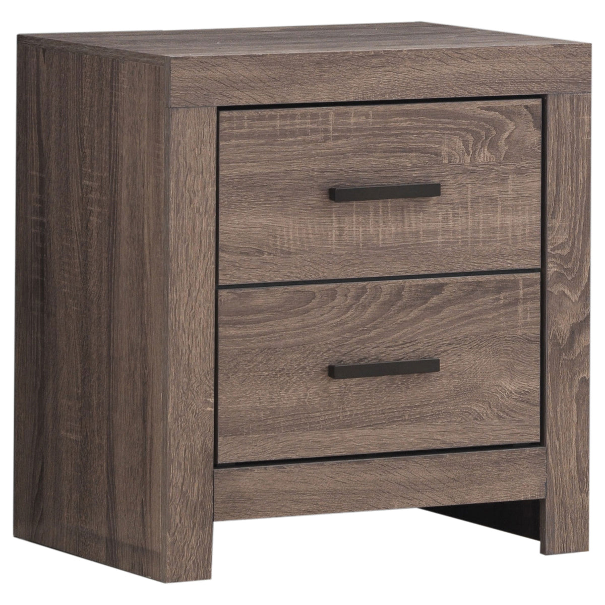Best Furniture Outlet - Coaster - Brantford 2-drawer Nightstand Barrel Oak - 207042