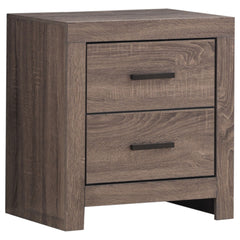 Best Furniture Outlet - Coaster - Brantford 2-drawer Nightstand Barrel Oak - 207042
