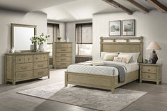 Best Furniture Outlet - Coaster - Hazlewood 5-piece Queen Bedroom Set Vineyard Oak - 207531Q-S5