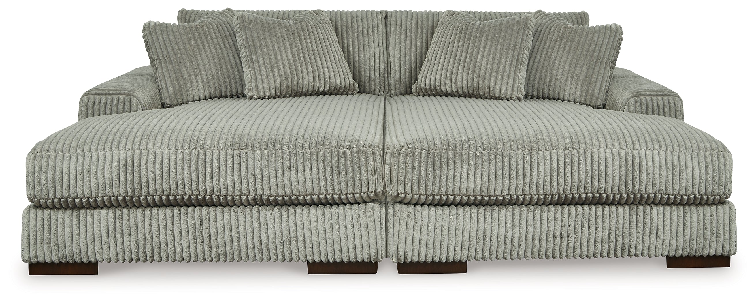 Best Furniture Outlet - Ashley Furniture - Lindyn Sectional - RAF Super Chaise / Fog - 21105S11