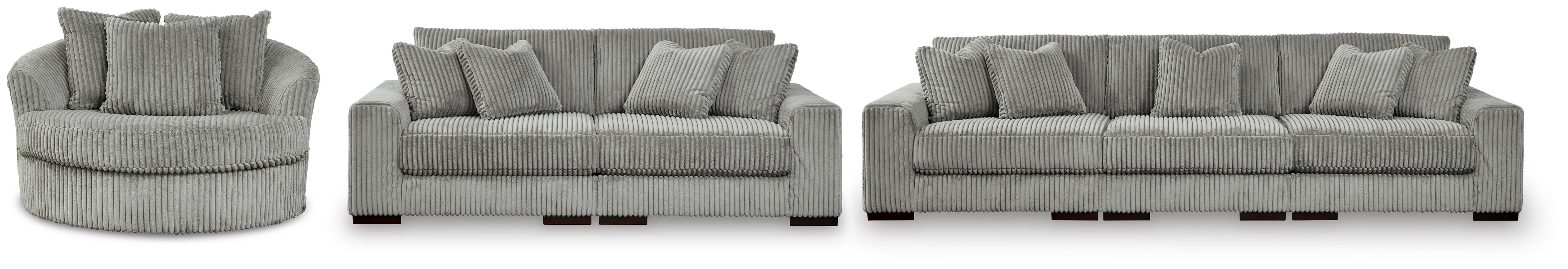 Best Furniture Outlet - Ashley Furniture - Lindyn Sofa, Loveseat and Oversized Chair - Sofa, Loveseat and Oversized Chair - 21105U13