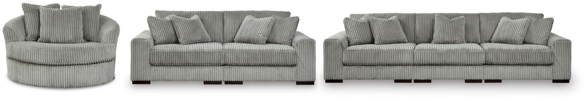 Best Furniture Outlet - Ashley Furniture - Lindyn Sofa, Loveseat and Oversized Chair - Sofa, Loveseat and Oversized Chair - 21105U13