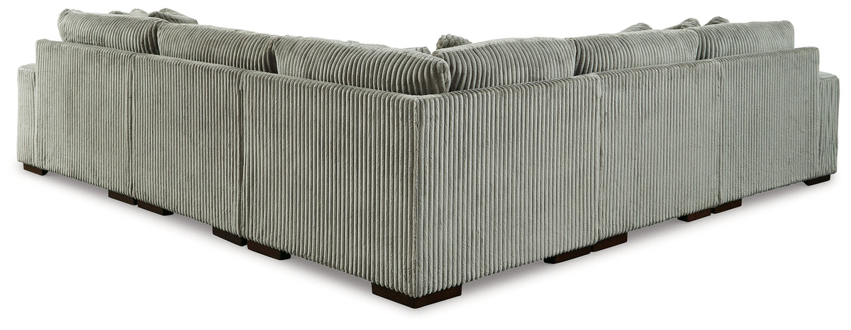 Best Furniture Outlet - Ashley Furniture - Lindyn Sectional - RAF 5-Piece Sectional with Chaise - 21105S7