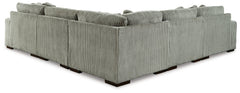 Best Furniture Outlet - Ashley Furniture - Lindyn Sectional - RAF 5-Piece Sectional with Chaise - 21105S7