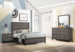 Best Furniture Outlet - Coaster - Watson Four-piece Full Bedroom Set Grey Oak - 212421F-S4
