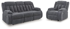 Best Furniture Outlet - Ashley Furniture - Observation Power Reclining Sofa and Power Recliner - Power Reclining Sofa and Power Recliner - PC21405U1