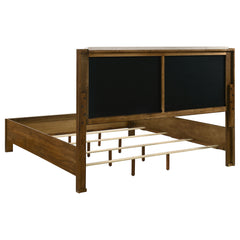 Adderley 5-piece Eastern King Bedroom Set Warm Brown