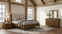Best Furniture Outlet - Coaster - Adderley 4-piece California King Bedroom Set Warm Brown - 215851KW-S4
