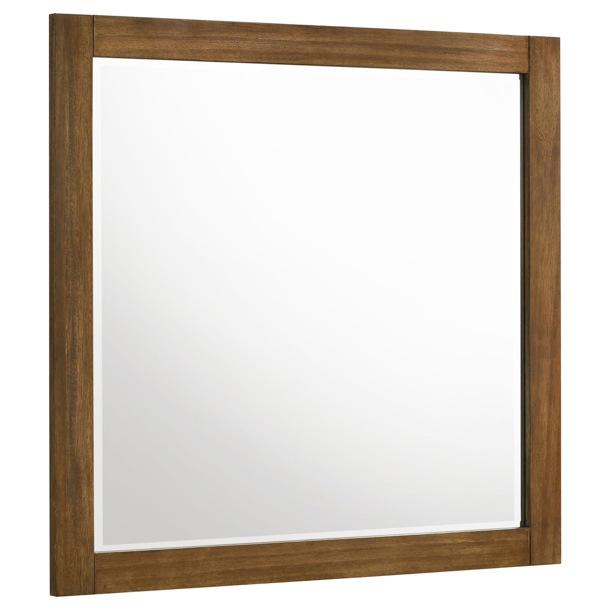 Best Furniture Outlet - Coaster - Adderley Dresser Mirror Warm Brown - 215854