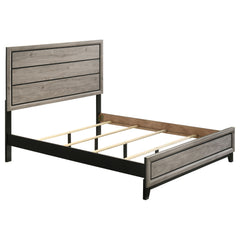 Best Furniture Outlet - Coaster - Valen Wood Queen Panel Bed Light Taupe - 215911Q