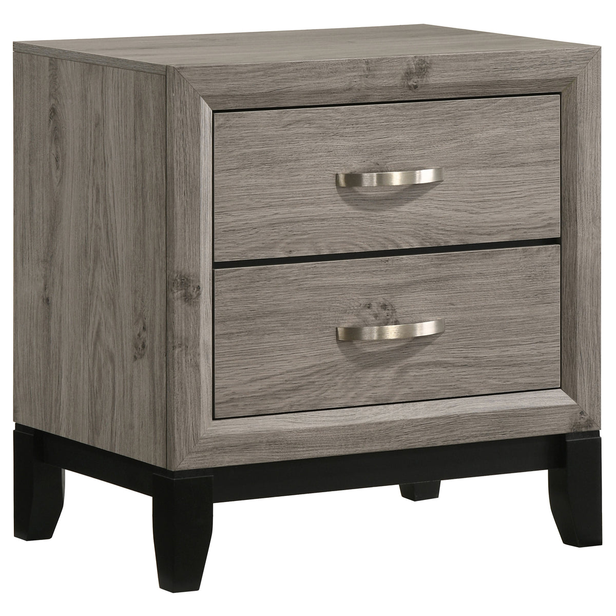 Best Furniture Outlet - Coaster - Valen 2-drawer Nightstand Bedside Table Light Taupe - 215912