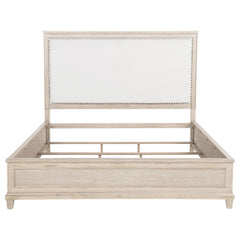 Pembroke 66-inch Eastern King Panel Bed Washed Oak
