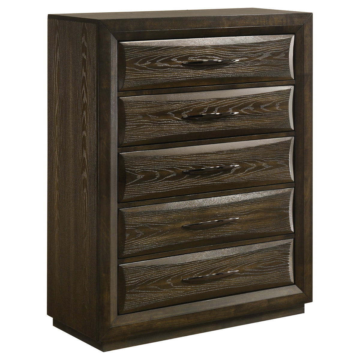 Best Furniture Outlet - Coaster - Atlas 5-drawer Bedroom Chest of Drawers Dark Oak - 215975
