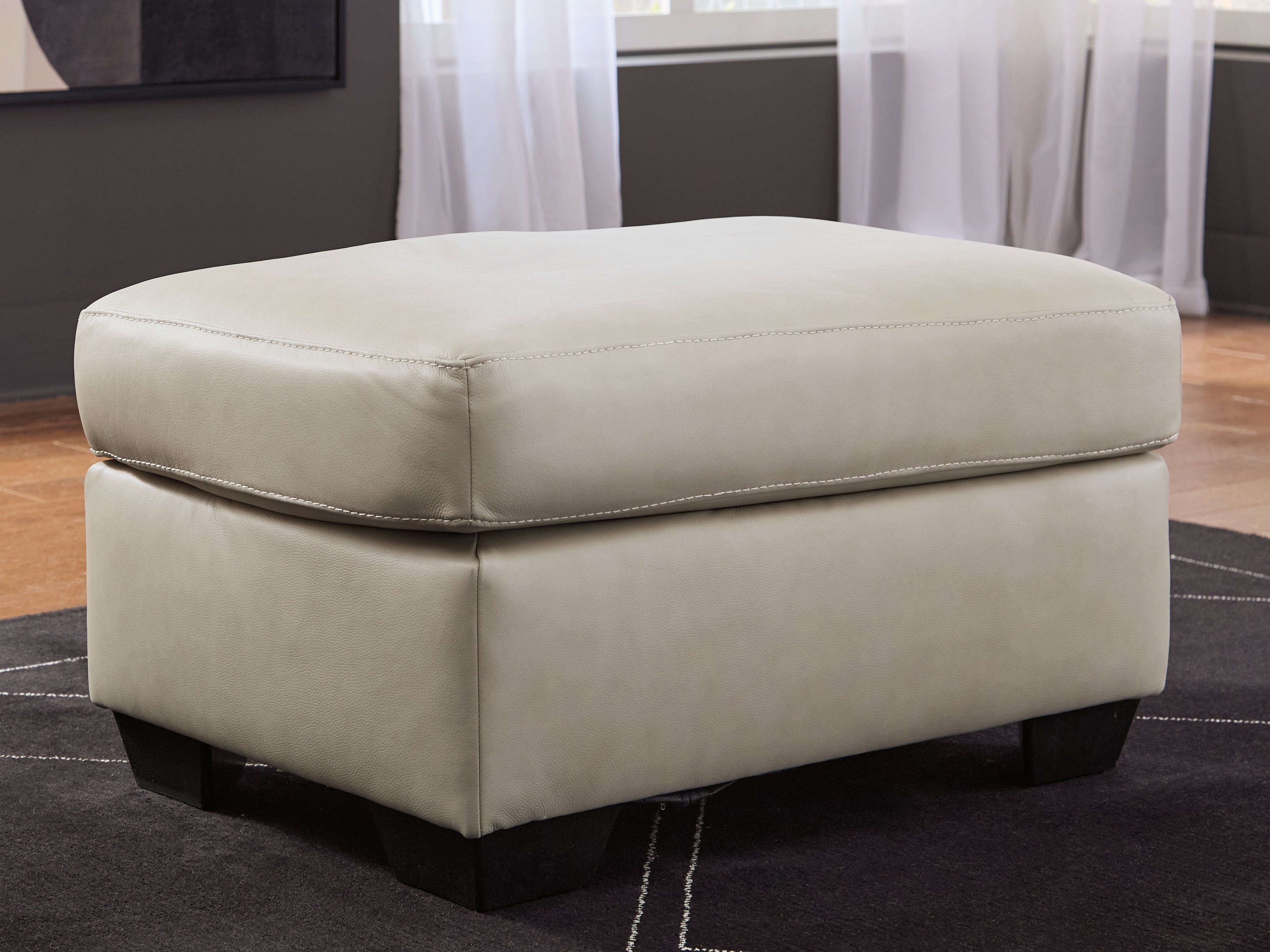 Best Furniture Outlet - Ashley Furniture - Santorine Living Room - Ottoman / Bone - 2170814