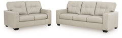 Best Furniture Outlet - Ashley Furniture - Santorine Sofa and Loveseat - Sofa and Loveseat - 21708U2