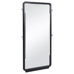 Best Furniture Outlet - Coaster - Leandro 76-inch Full Length Floor Mirror Burnished Black - 222498