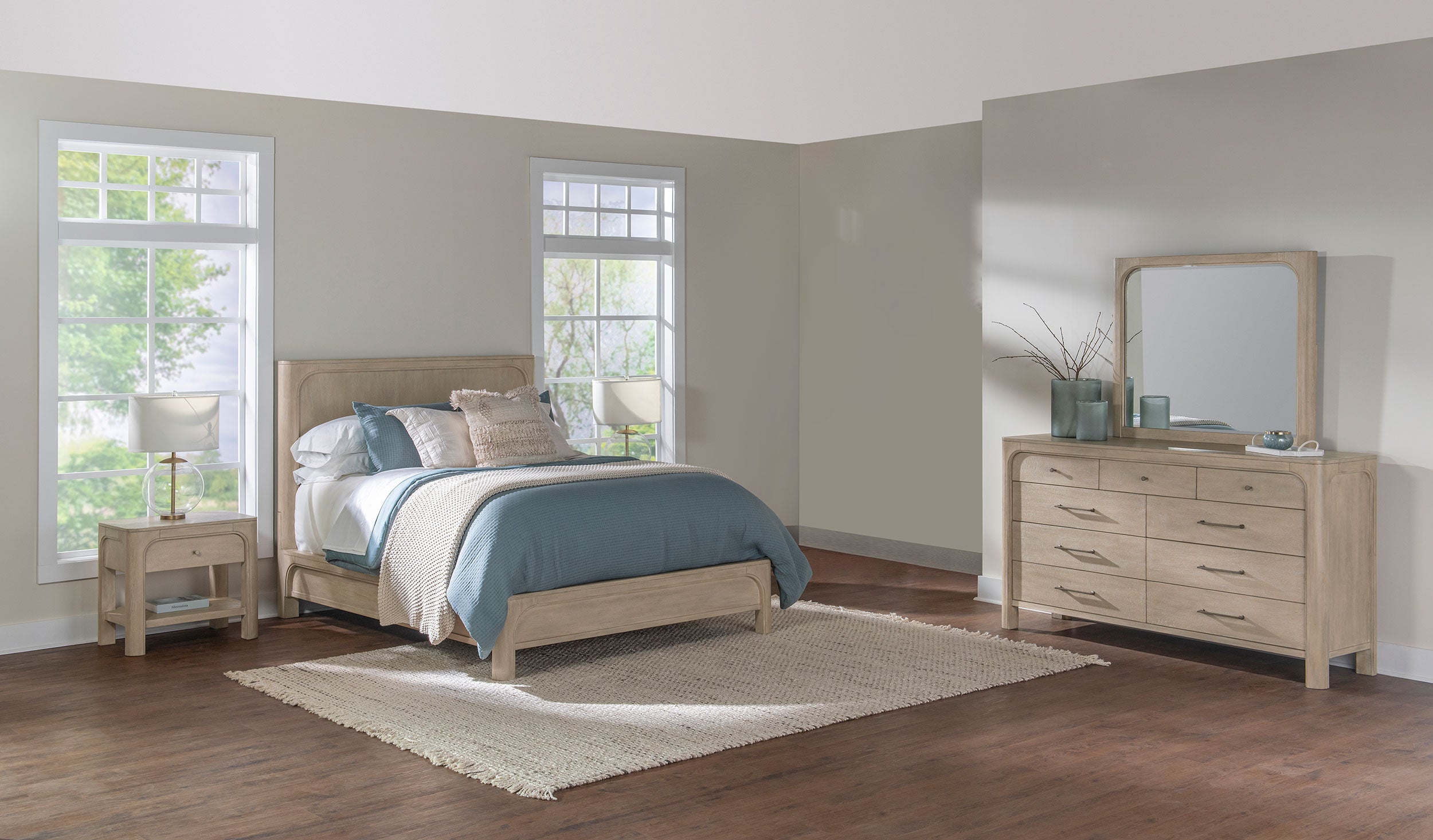 Best Furniture Outlet - Coaster - Solano 4-piece California King Bedroom Set Weathered Mango - 222521KW-S4