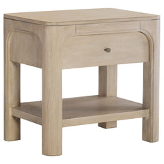 Best Furniture Outlet - Coaster - Solano 1-drawer Nightstand Bedside Table Weathered Mango - 222522