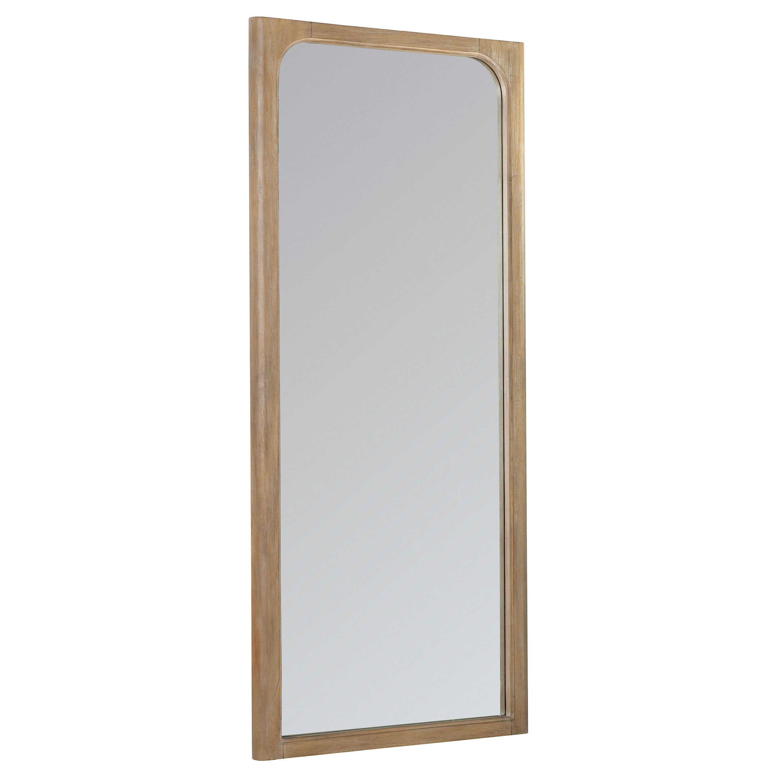 Best Furniture Outlet - Coaster - Solano 80-inch Full Length Floor Mirror Weathered Mango - 222528
