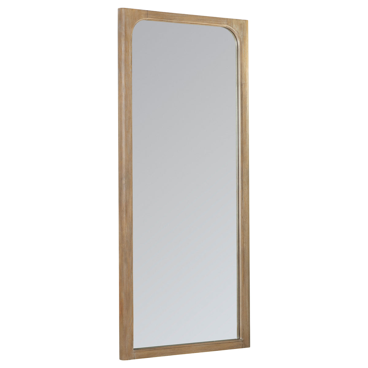 Best Furniture Outlet - Coaster - Solano 80-inch Full Length Floor Mirror Weathered Mango - 222528