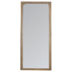 Solano 80-inch Full Length Floor Mirror Weathered Mango