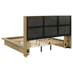 Hendricks 4-piece California King Bedroom Set Light Oak
