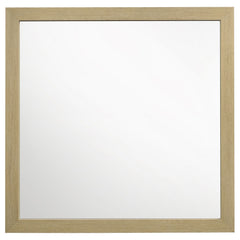 Hendricks Dresser Mirror Light Oak