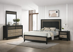 Best Furniture Outlet - Coaster - Valencia 4-piece Eastern King Bedroom Set Black - 223041KE-S4