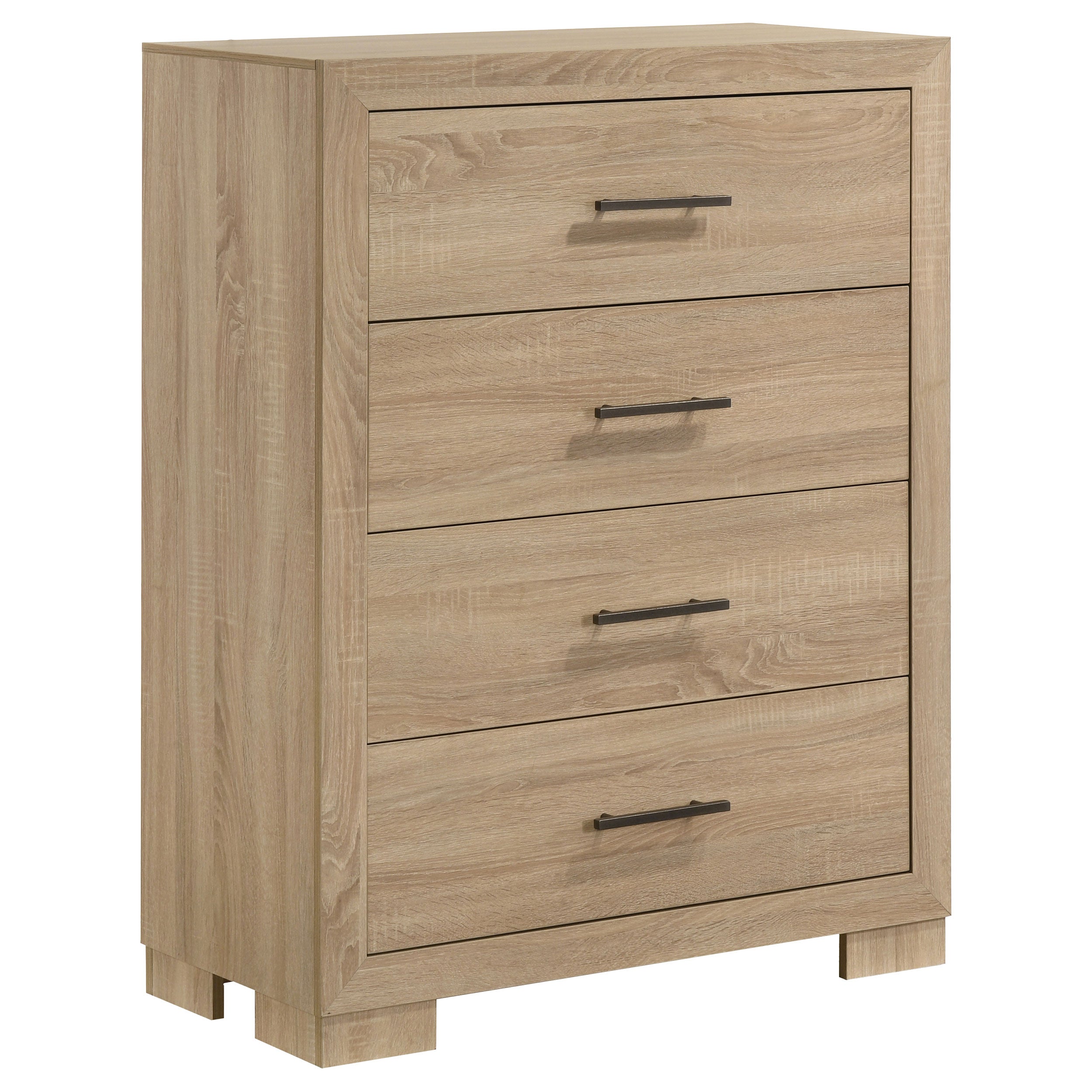 Best Furniture Outlet - Coaster - Arielle 4-drawer Bedroom Chest of Drawers Light Oak - 223115