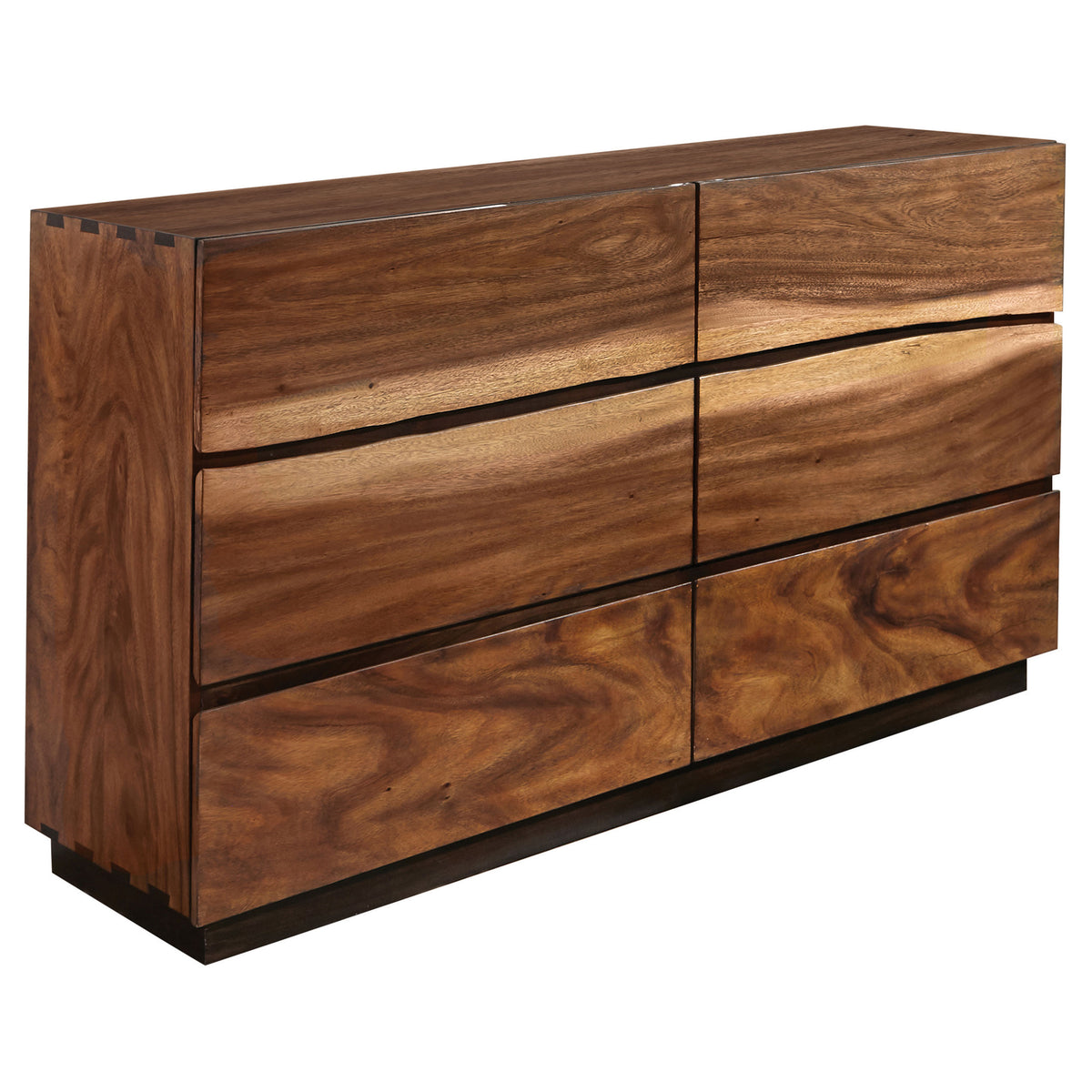 Best Furniture Outlet - Coaster - Winslow 6-drawer Dresser Smokey Walnut - 223253