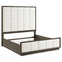 Best Furniture Outlet - Coaster - Durango 80-inch Eastern King Panel Bed Taupe Oak - 223271KE