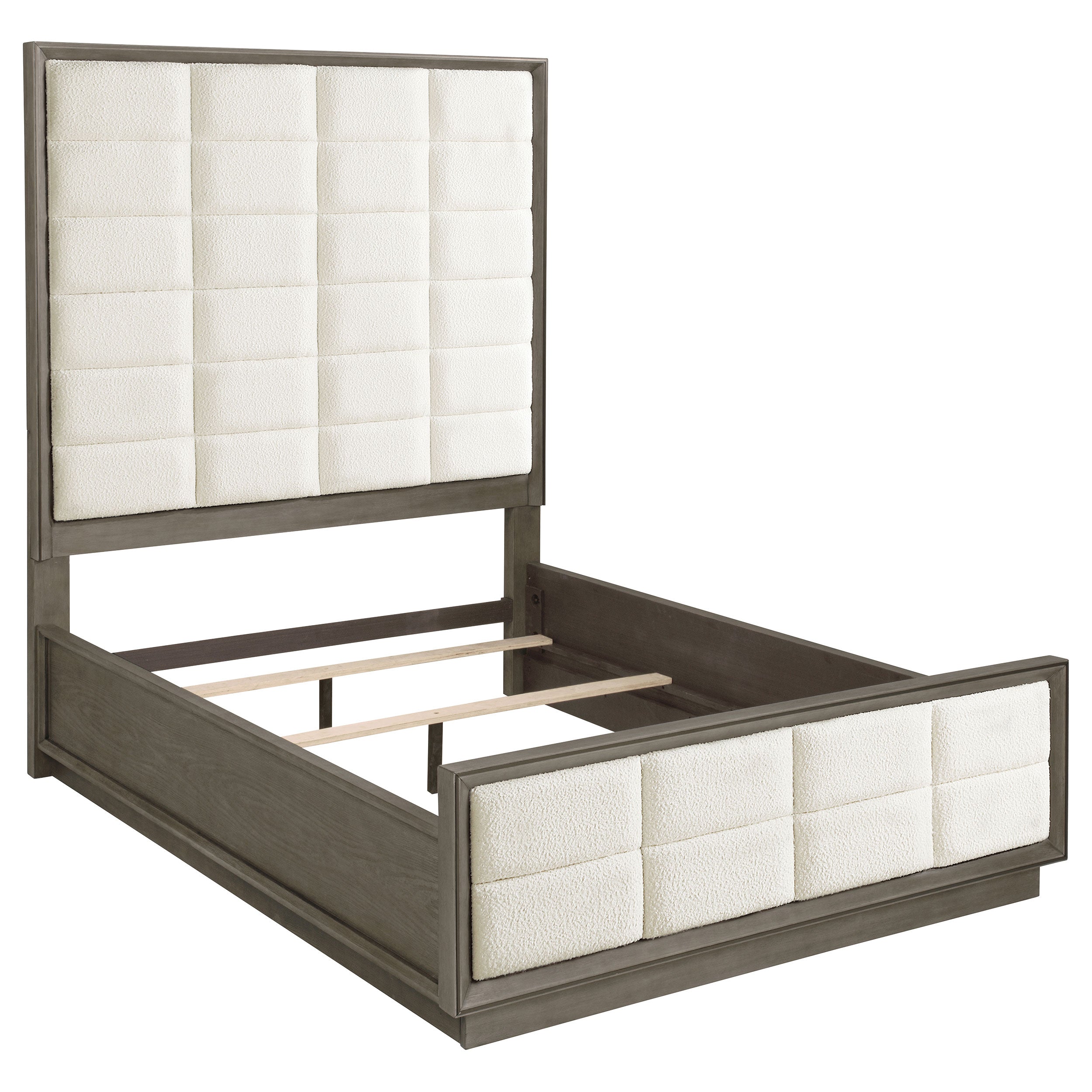 Best Furniture Outlet - Coaster - Durango 80-inch Queen Panel Bed Taupe Oak - 223271Q