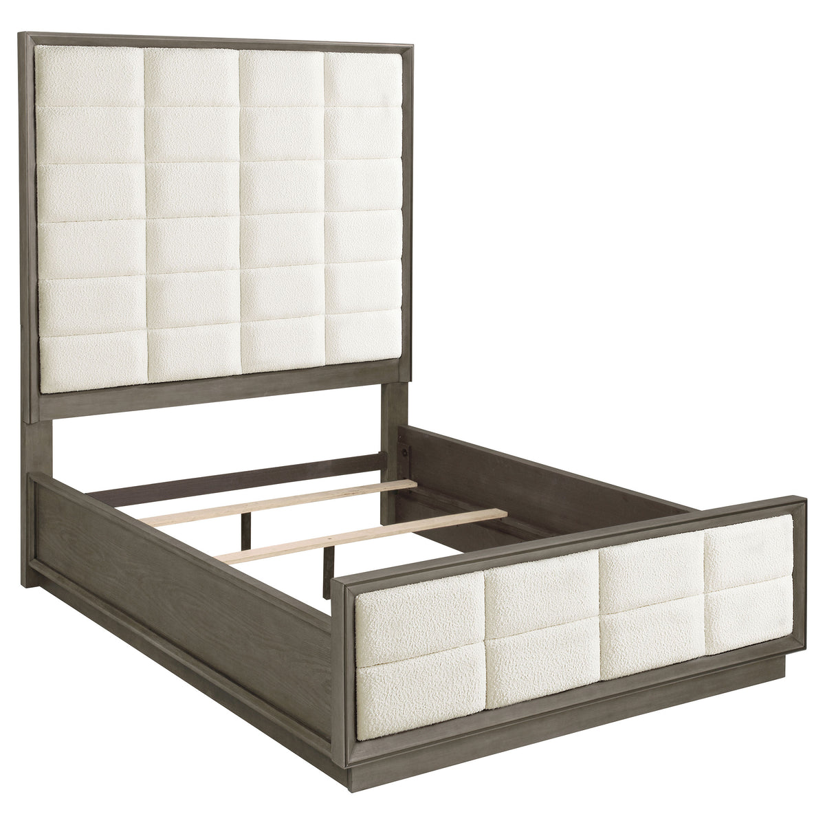 Best Furniture Outlet - Coaster - Durango 80-inch Queen Panel Bed Taupe Oak - 223271Q