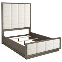 Best Furniture Outlet - Coaster - Durango 80-inch Queen Panel Bed Taupe Oak - 223271Q
