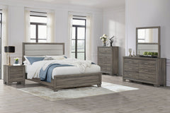 Best Furniture Outlet - Coaster - Wright 5-piece Eastern King Bedroom Set Brown Oak - 223341KE-S5