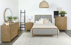 Best Furniture Outlet - Coaster - Arini 4-piece Queen Bedroom Set Sand Wash and Grey - 224301Q-S4